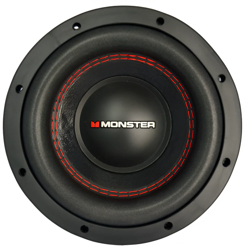 Monster SWE801 8″ 500W RMS Subwoofer DVC 4-Ohm