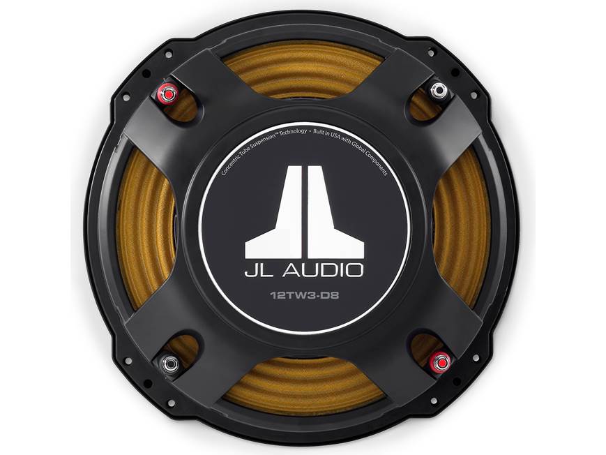 JL Audio 12TW3-D8 Shallow-mount 12