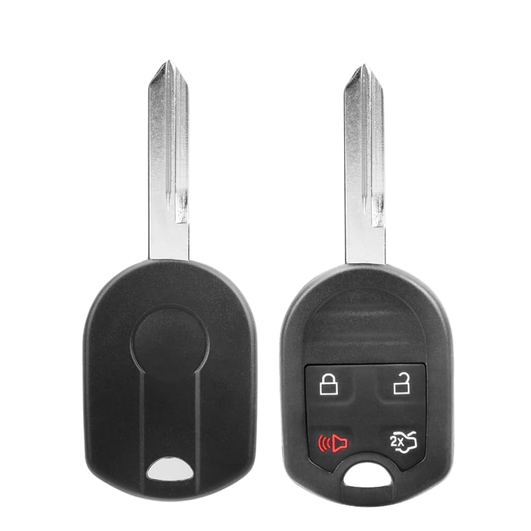 2000-2017 Ford Lincoln Mercury / 4-Button Remote Head Key / OUC6000022 / 164-R8073 (AFTERMARKET)