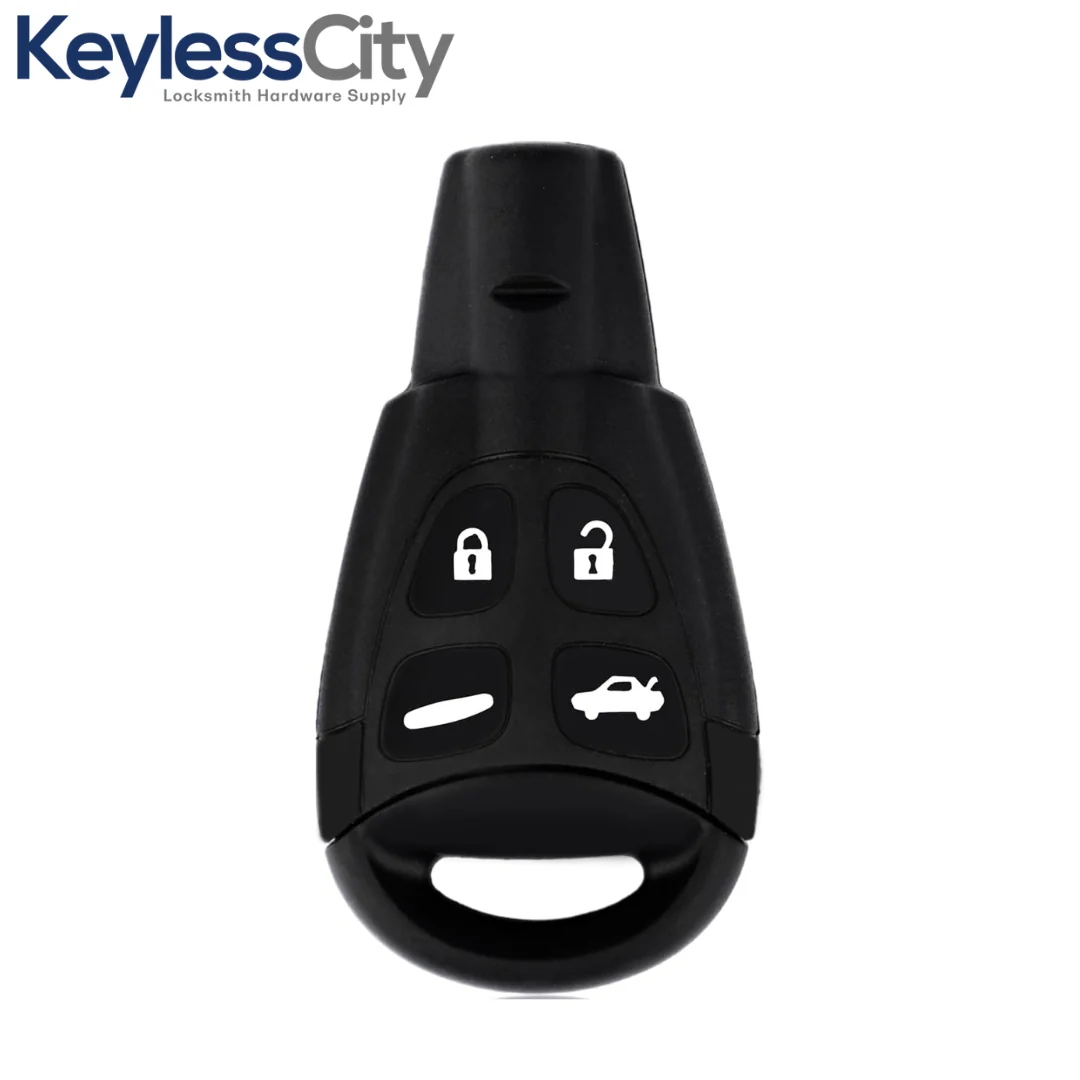 2003-2011 SAAB 9-3 / 4-Button Smart Key / PN: 12783781 / LTQSAAM433TX (AFTERMARKET)