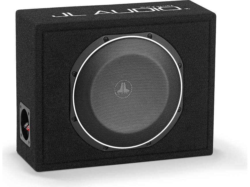 JL Audio CS110LG-TW1-2 Sealed PowerWedge™ enclosure with one 10