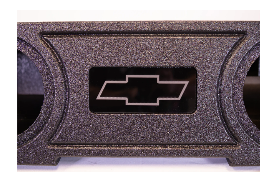 2019-2024 Chevy Silverado & GMC Sierra Double Cab & Crew Cab Ported Enclosure for four 8