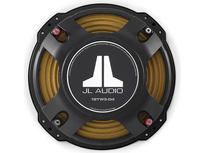 JL Audio 12TW3-D4 Shallow-mount 12