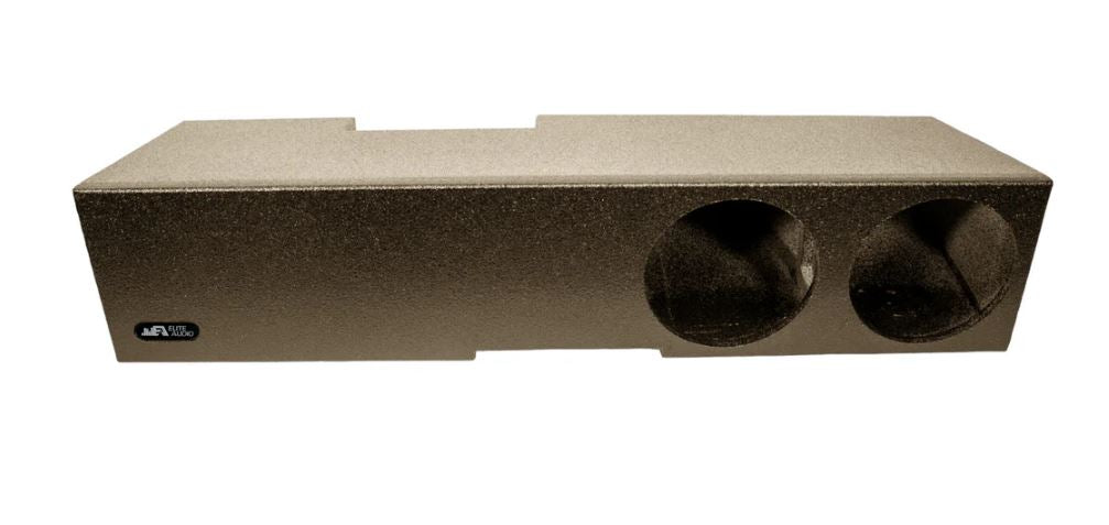 Elite Audio Enclosures | GMC Sierra / Chevrolet Silverado Crew Cab 2019+ Dual 10