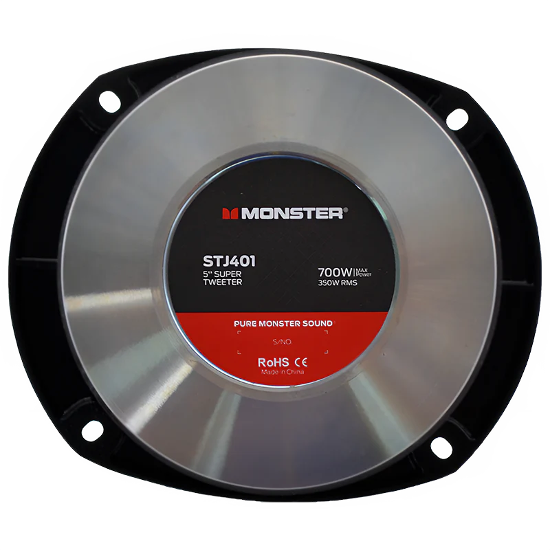 Monster STJ401 6″ 750W RMS Tweeter 4-Ohm (Single)