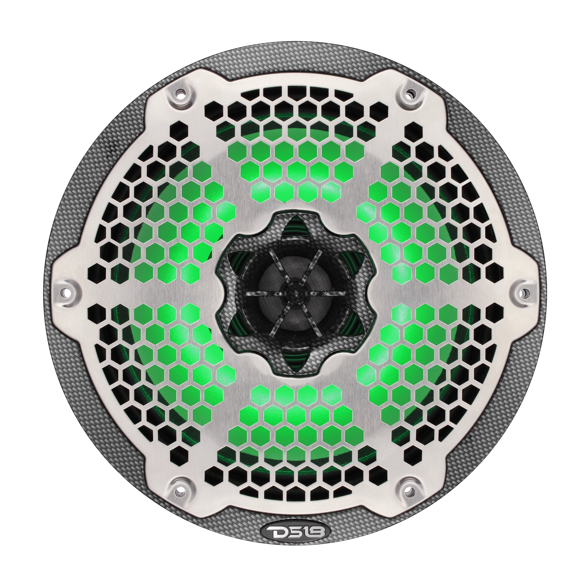8” Marine 2-Way Hybrid Speaker with RGB LED, Compression Driver and Neodymium Magnet | 350W RMS 4-Ohm