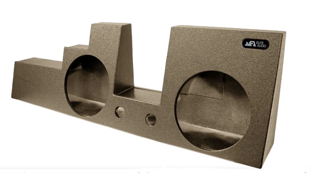 Elite Audio Enclosures | Ford F-250 / F-350 / F-450 Super Duty 2000-2016 Dual 12