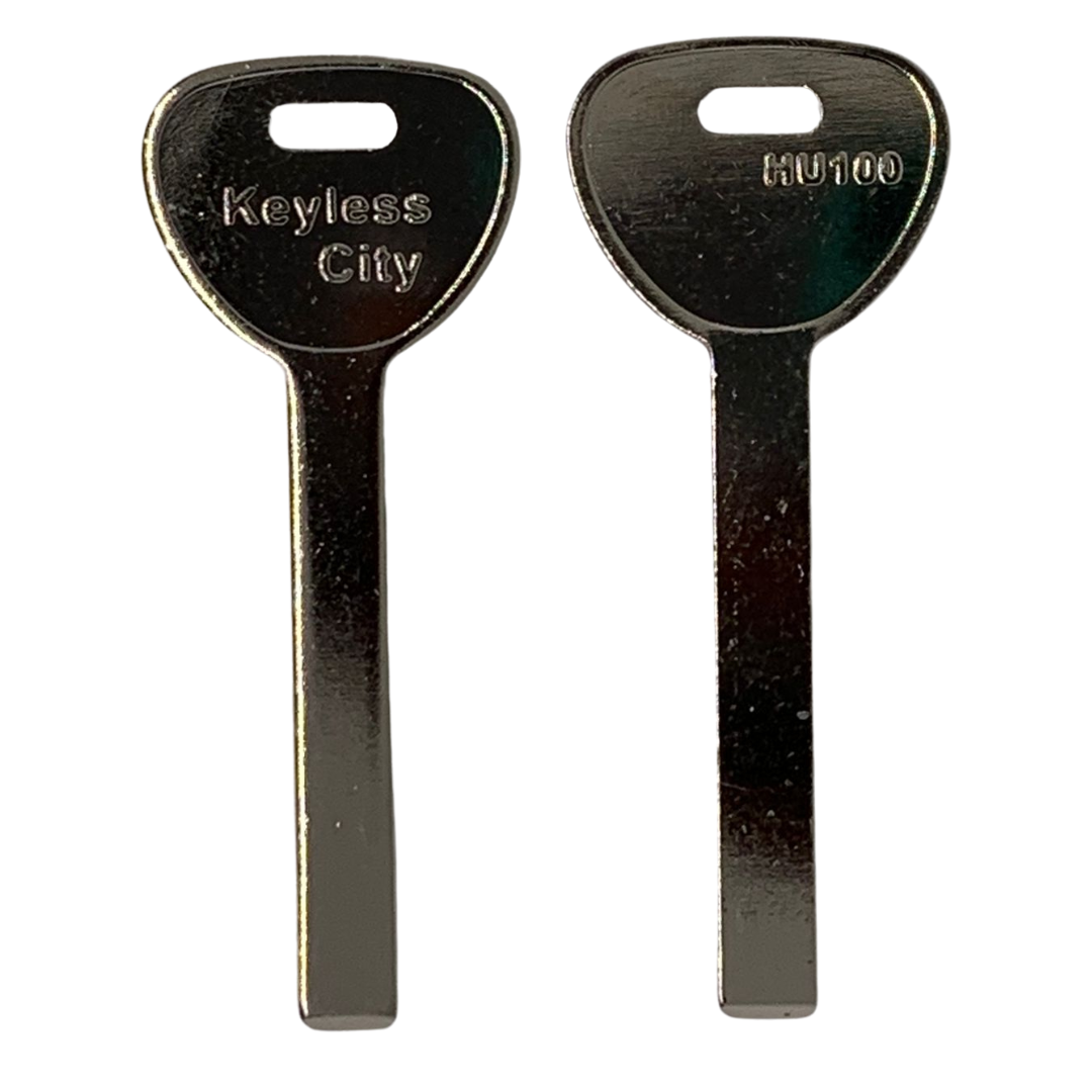 HU100 - GM Key Blank - Test Key Blade (AFTERMARKET)
