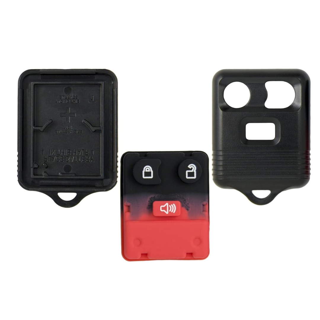 1993-1998 Ford Lincoln Mercury Keyless Entry Remote SHELL For GQ43VT4T - Black (AFTERMARKET)