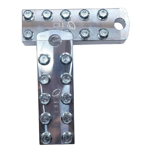 Down4Sound 10 Spot - D4S SAE Battery Distro Block - 1/0 AWG input (Lug Style) Pair