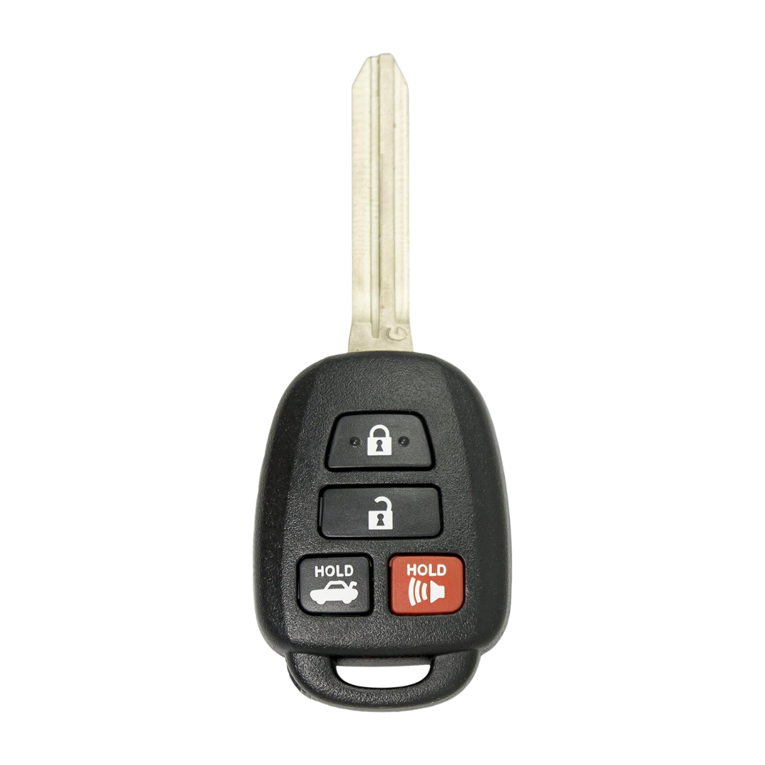 2012-2014 Toyota Camry / 4-Button Remote Head Key / PN: 89070-06420 / HYQ12BDM (G Chip) / (AFTERMARKET)