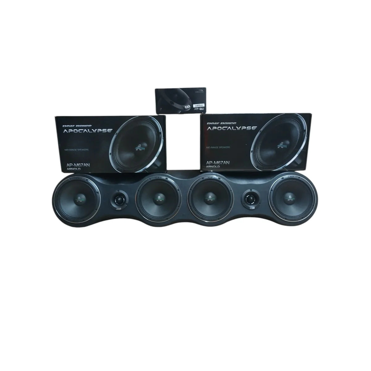 Deaf Bonce Apocalypse Roof Rack Combo (4) AP-M67AN (2) AT-32