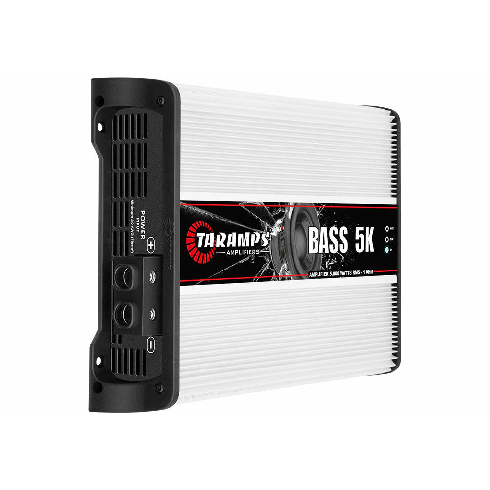 Taramps BASS5K 5000W RMS Full Range Amplifier 1-Ohm 5000W RMS 1-Channel Monoblock Car Amplifier