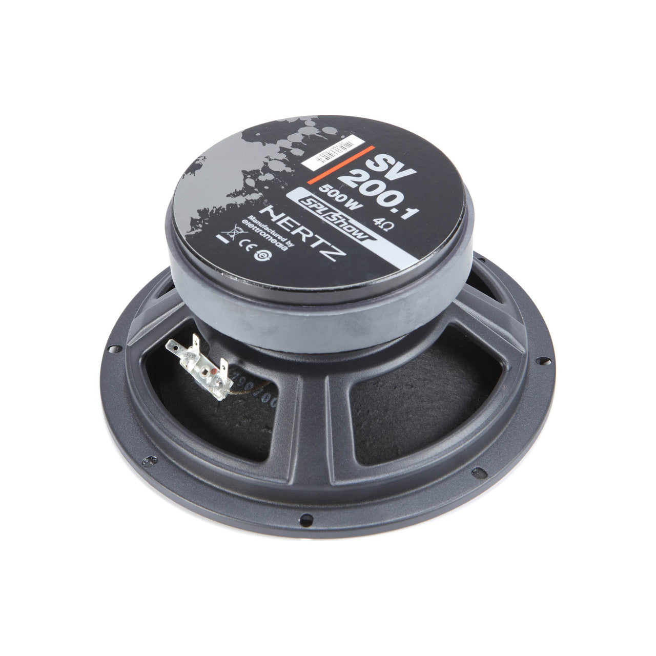 Hertz SPL Show Series SV-2001 8 in. (200mm) SPL 4-Ohm Midrange Speakers (Pair)