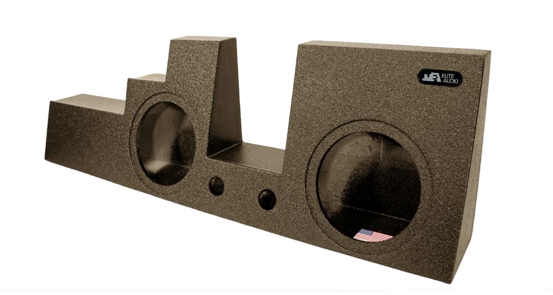 Elite Audio Enclosures | Ford F-250 / F-350 / F-450 Super Duty 2000-2016 Dual 10