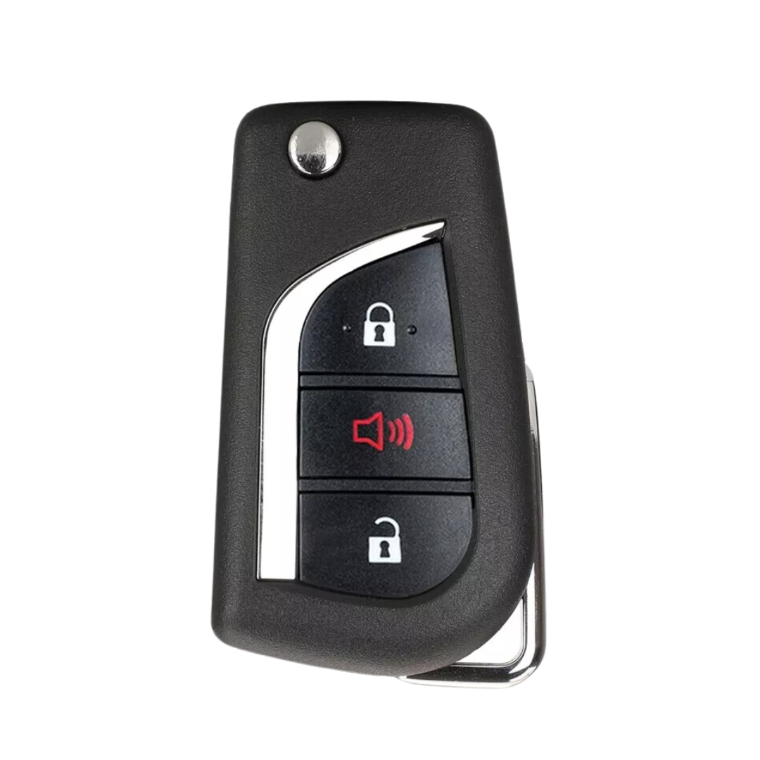 2008 - 2012 Toyota / 3-Button Flip Key NEW STYLE / GQ4-29T (4D67  Chip) (AFTERMARKET)