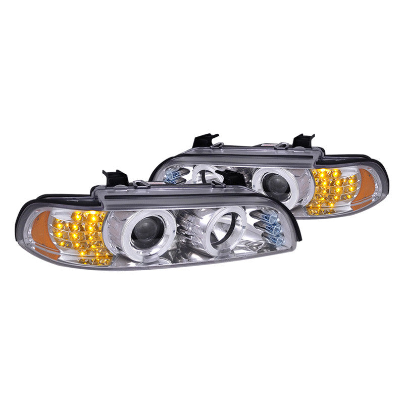 Spec-D 01-03 BMW E39 5-Series Projector Chrome V2 Headlights