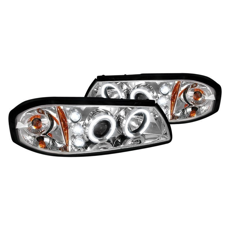 Spec-D 00-05 Chevy Impala Halo Projector Headlights Chrome