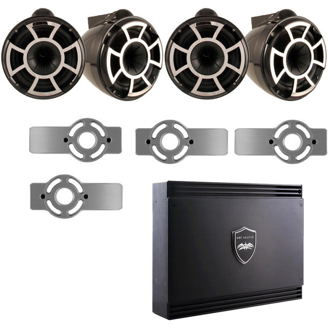 Wet Sounds for Mastercraft 2007 & Up - Two Pairs Of REV10 10