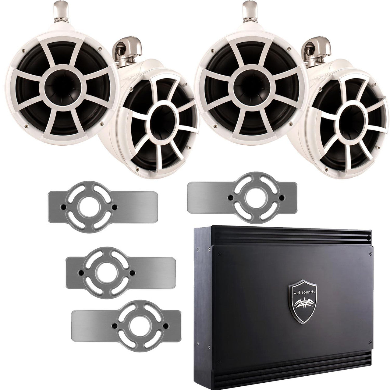Wet Sounds for Mastercraft 2007 & Up - Two Pairs Of REV10 10