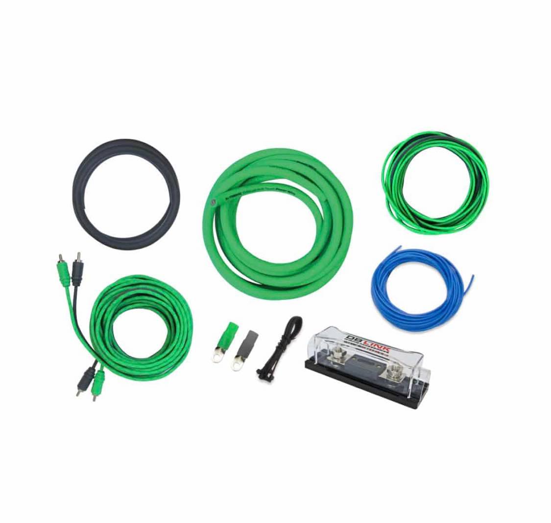 db drive GK0-ANL 0 Gauge X-TREME Green Series Amplifier Kit