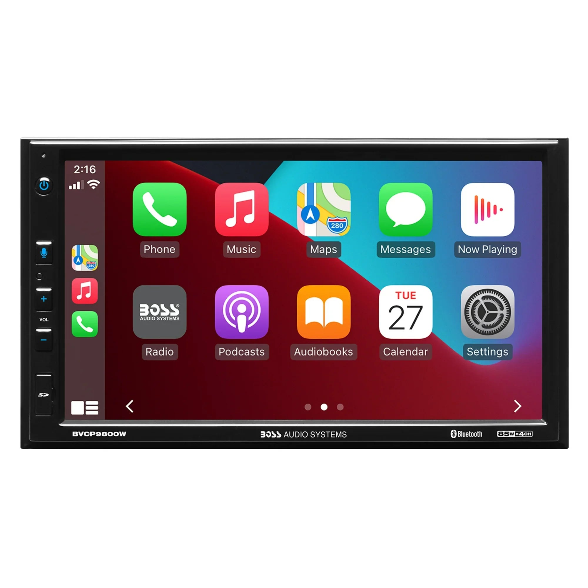 BOSS Audio BVCP9800W Double-DIN, Wireless/Wired 7