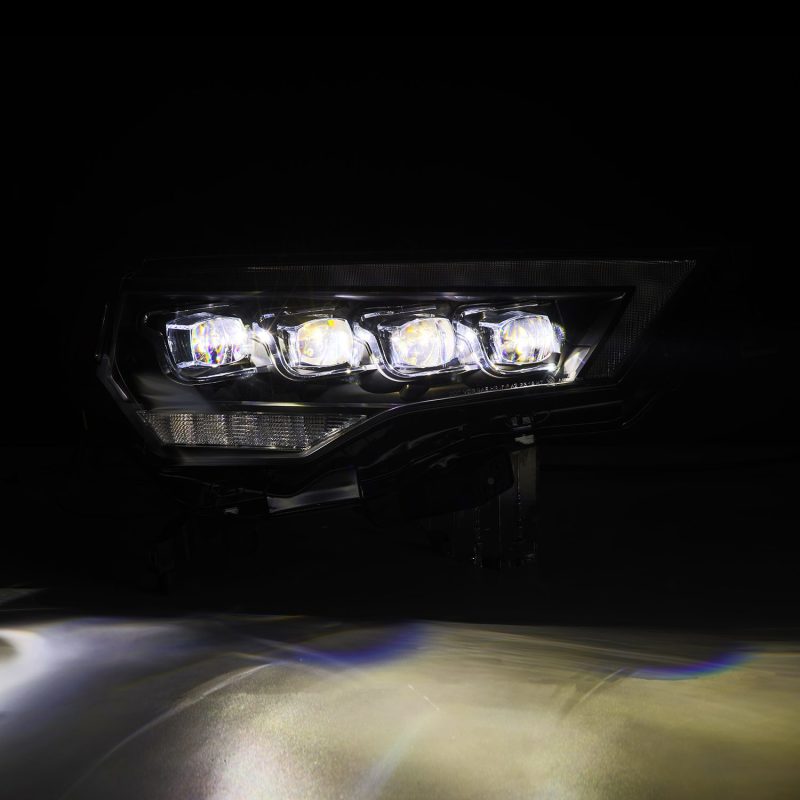 AlphaRex 14-24 Toyota 4Runner MK II NOVA-Series LED Projector Headlights Black