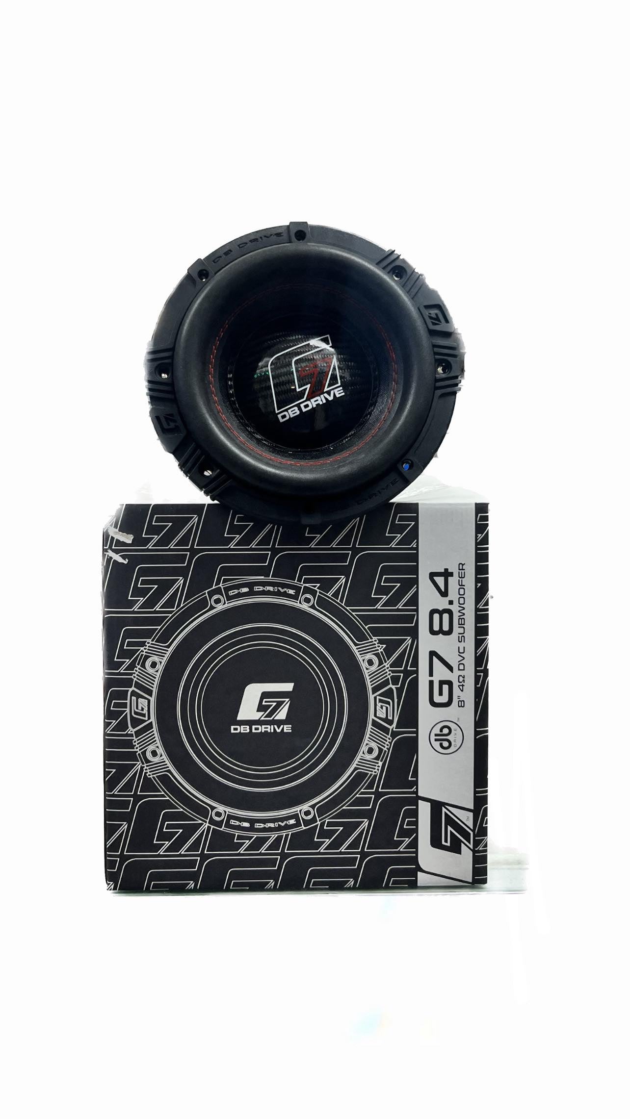 DB Drive WDX 8 G7.4 - 2500 Watt Max Power Dual 4 Ohm Car Subwoofer