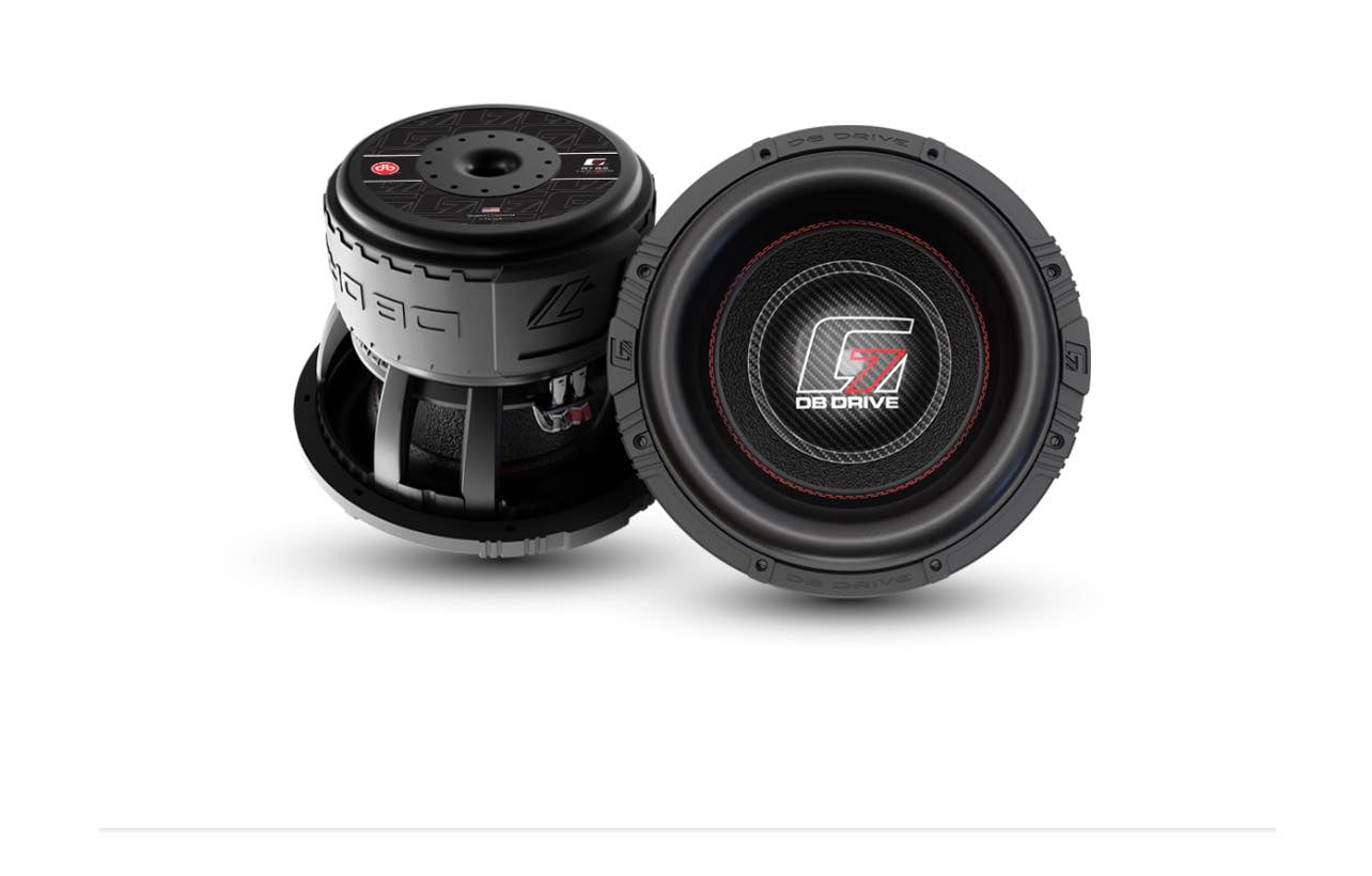 DB Drive WDX 8 G7.4 - 2500 Watt Max Power Dual 4 Ohm Car Subwoofer