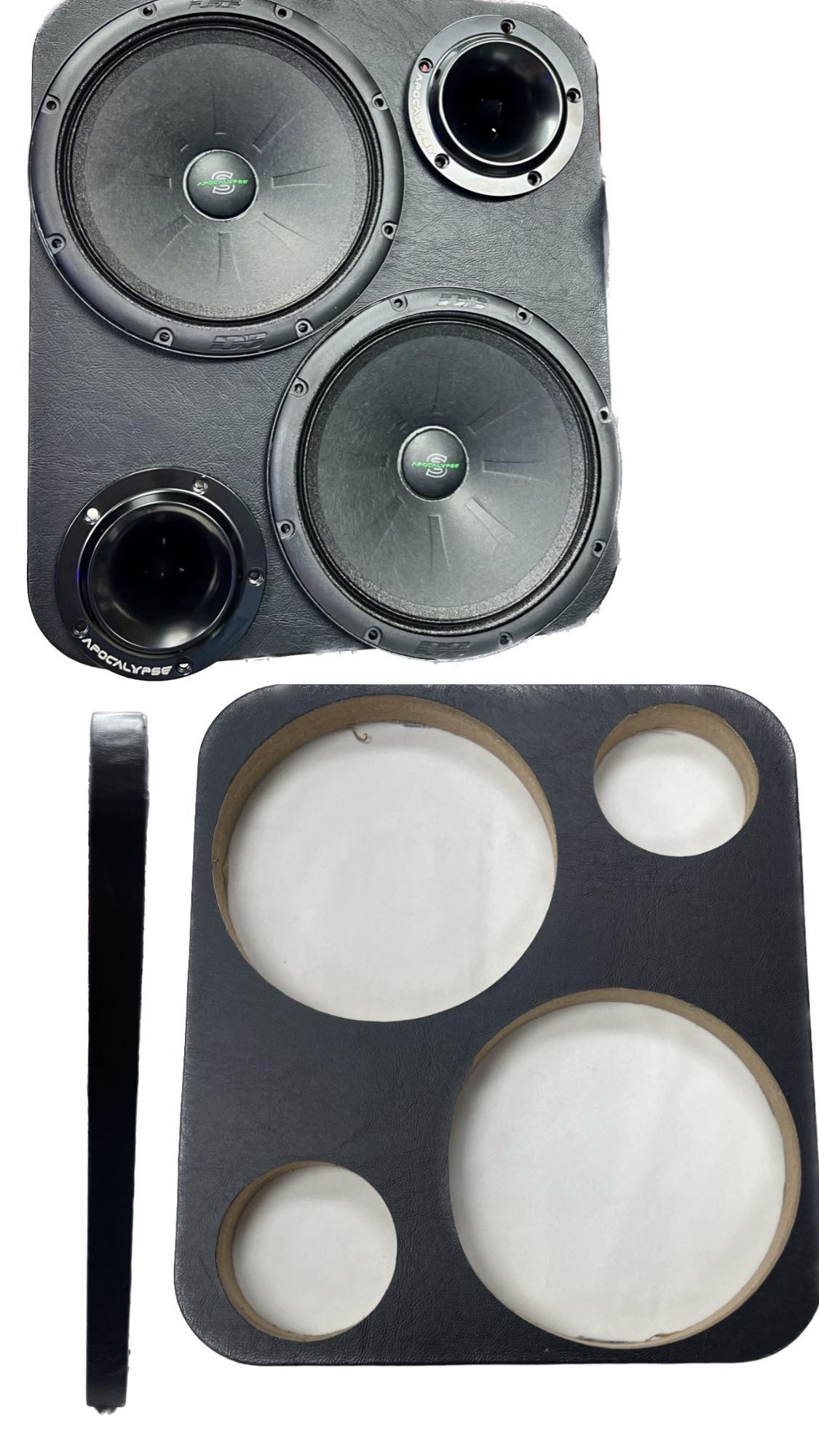 2014 - 2025 Chevy Silverado GMC Sierra Cup holder and Cover Plate Combo.