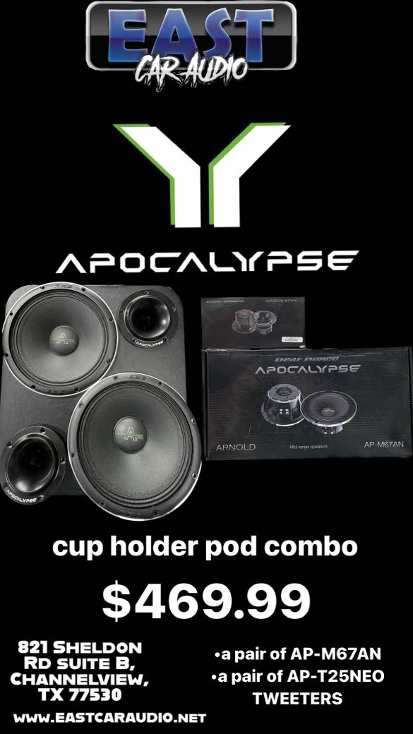 2014 - 2025 Chevy Silverado GMC Sierra Cup holder and Cover Plate Combo.