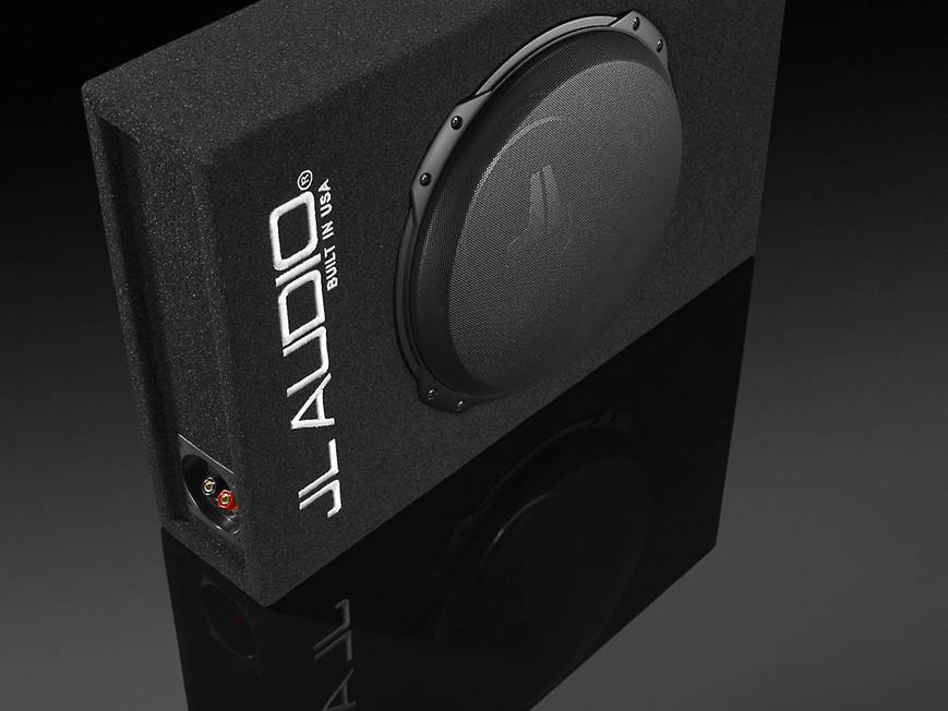 JL Audio CS112LG-TW3 Sealed PowerWedge™ enclosure with one 12