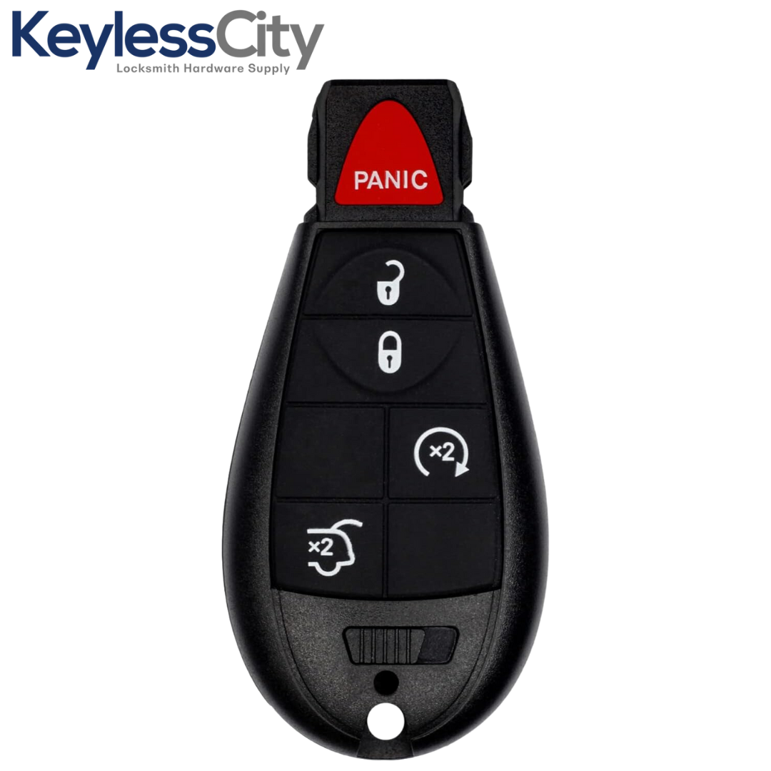 2009-2013 Jeep Grand Cherokee / 5-Button Fobik Key / PN: 05026453AI / IYZ-C01C / Keyless Go Fobik