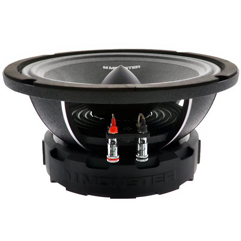Monster SMA801 8″ 600W RMS Midrange Speaker 8-Ohm (Single)
