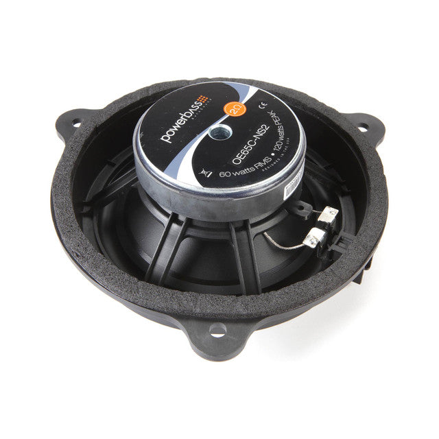 Powerbass OE65C-NS2 2Ω OEM Replacement Component Speaker Compatible With Select Nissan Vehicles