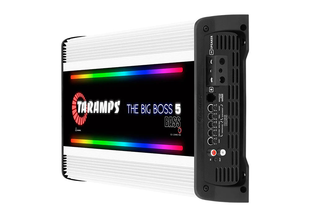 Taramps Big Boss 5 Bass 5000W RMS Monoblock Amplifier 0.5-Ohm~2-Ohm
