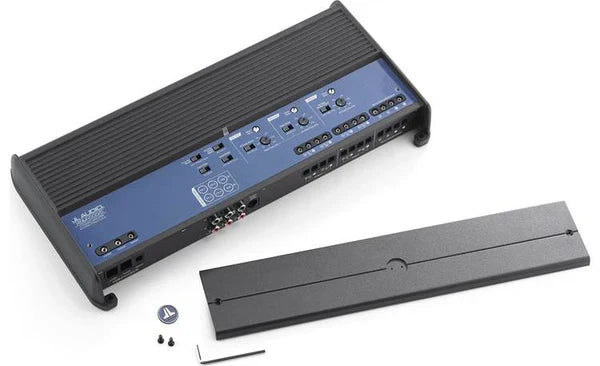JL Audio XDM1000/5 5-channel car/marine amplifier — 75 watts RMS x 4 at 4 ohms + 600 watts RMS x 1 at 2 ohms