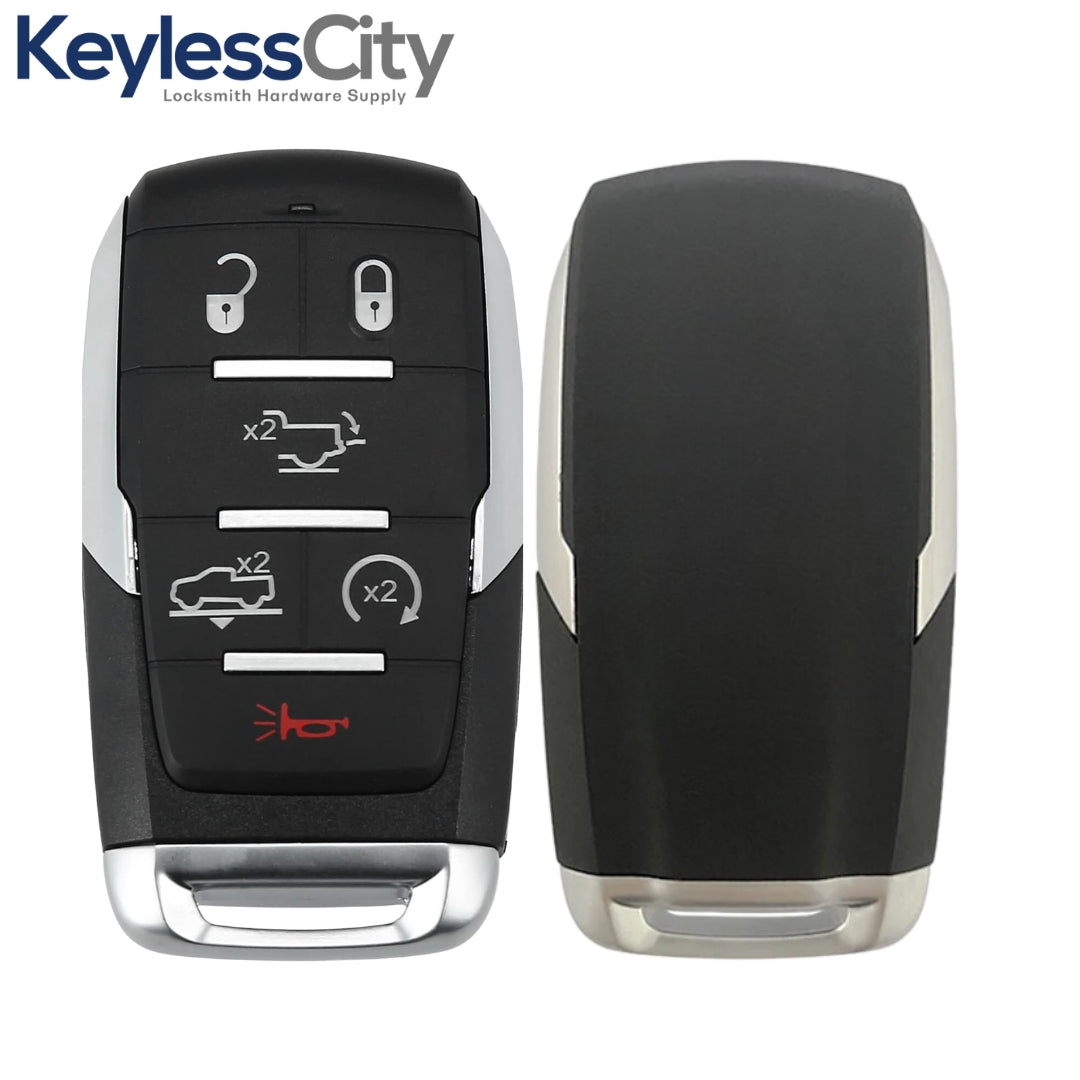 2019-2023 Dodge Ram 1500 Pickup / 6-Button Smart Key / PN: 68291692AD / OHT-4882056 (AFTERMARKET)