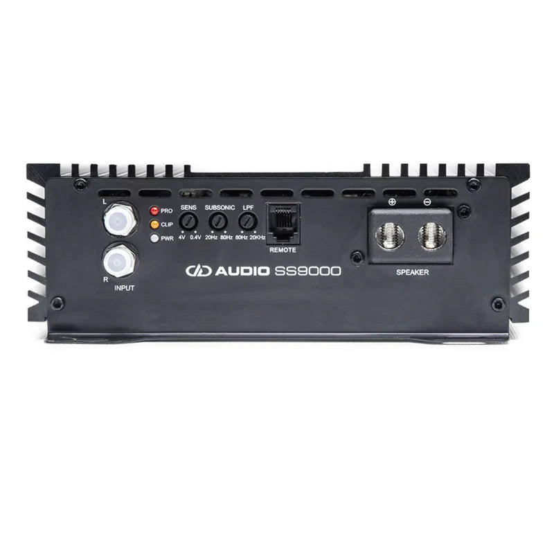 9000 Watts RMS Full Range Compact Monoblock Class D Amplifier DD Audio SS9000