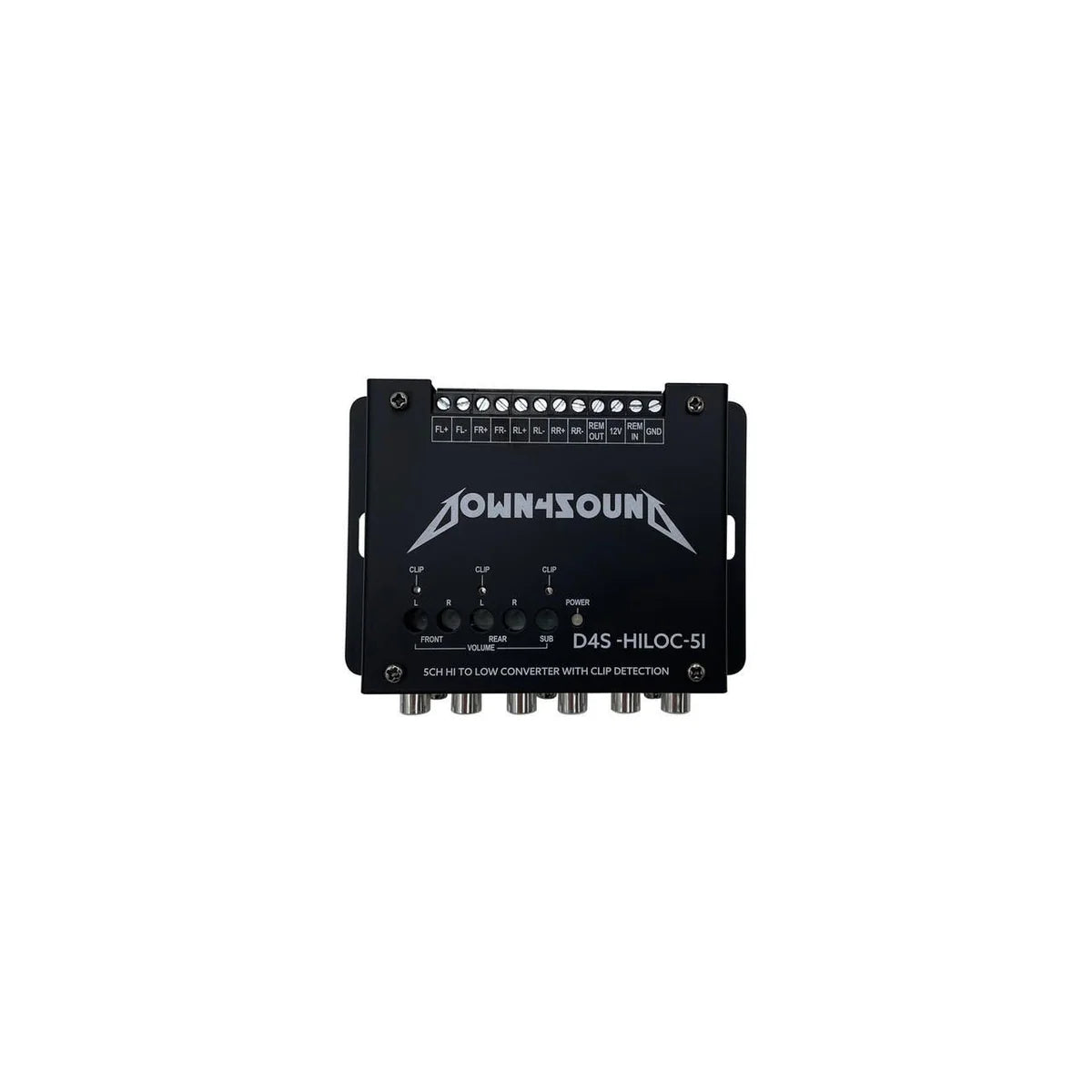 DOWN4SOUND HI LOW 5i - INTELLIGENT CAR AUDIO 5CH LINE OUT WITH CLIP DETECTION