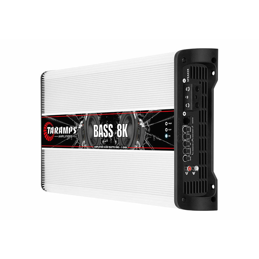 Taramps BASS8K 8000W RMS Monoblock Amplifier 1-Ohm 8000W RMS 1-Channel Monoblock Car Amplifier