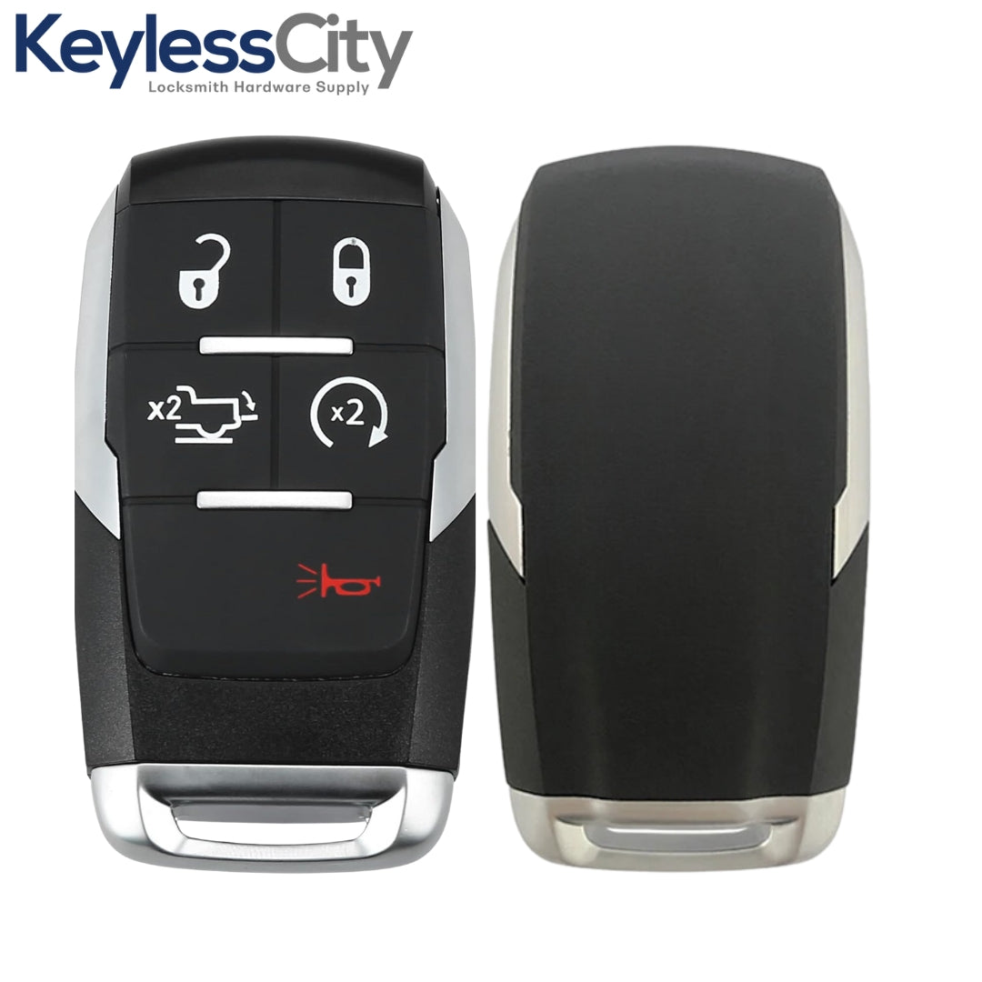 2019-2020 Dodge Ram Pickup HD 2500 Longhorn / 5-Button Smart Key / PN: 68375456AB / GQ4-76T (AFTERMARKET)