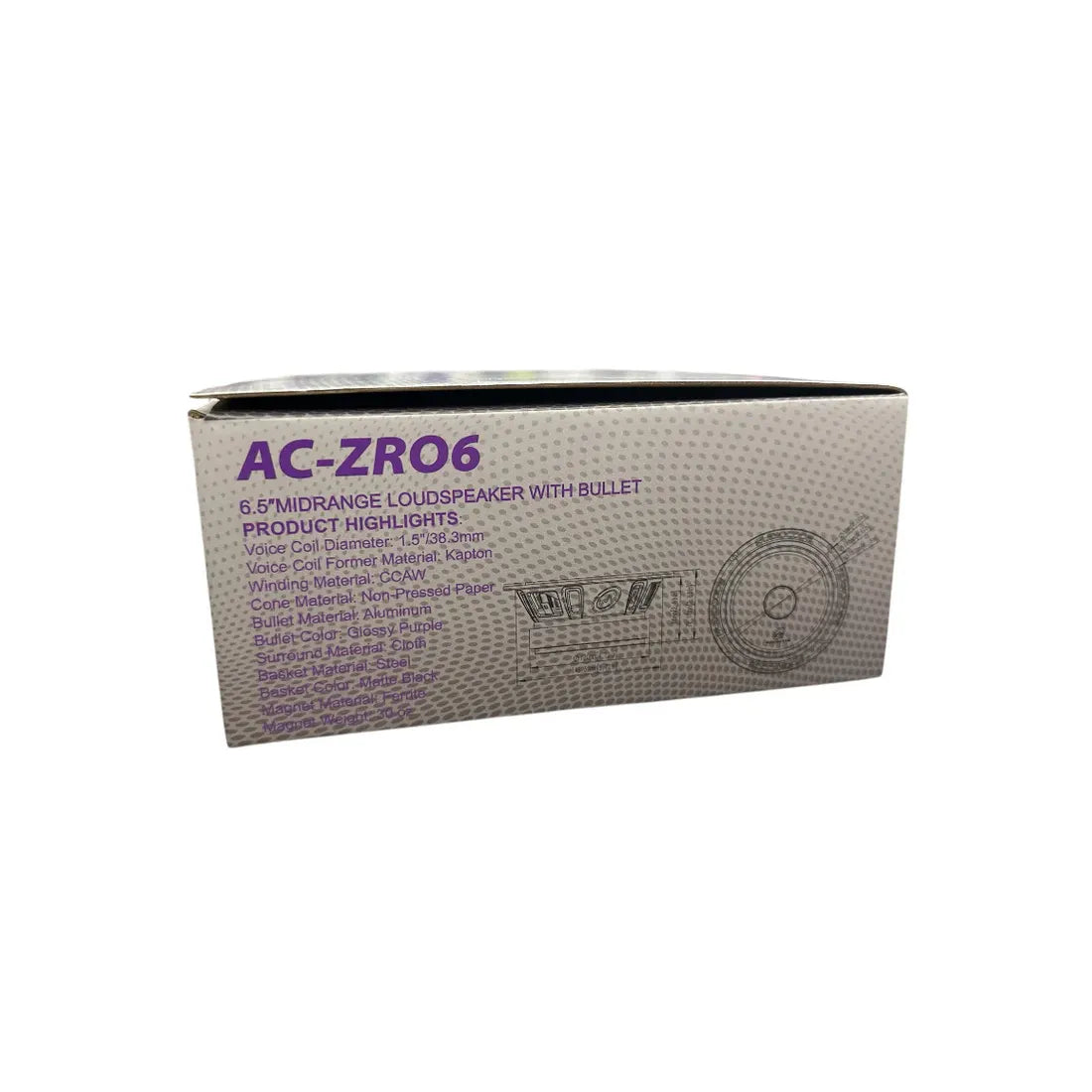 Audio Xtreme Code Speaker Rack Combo (4) AC-ZR06 6.5