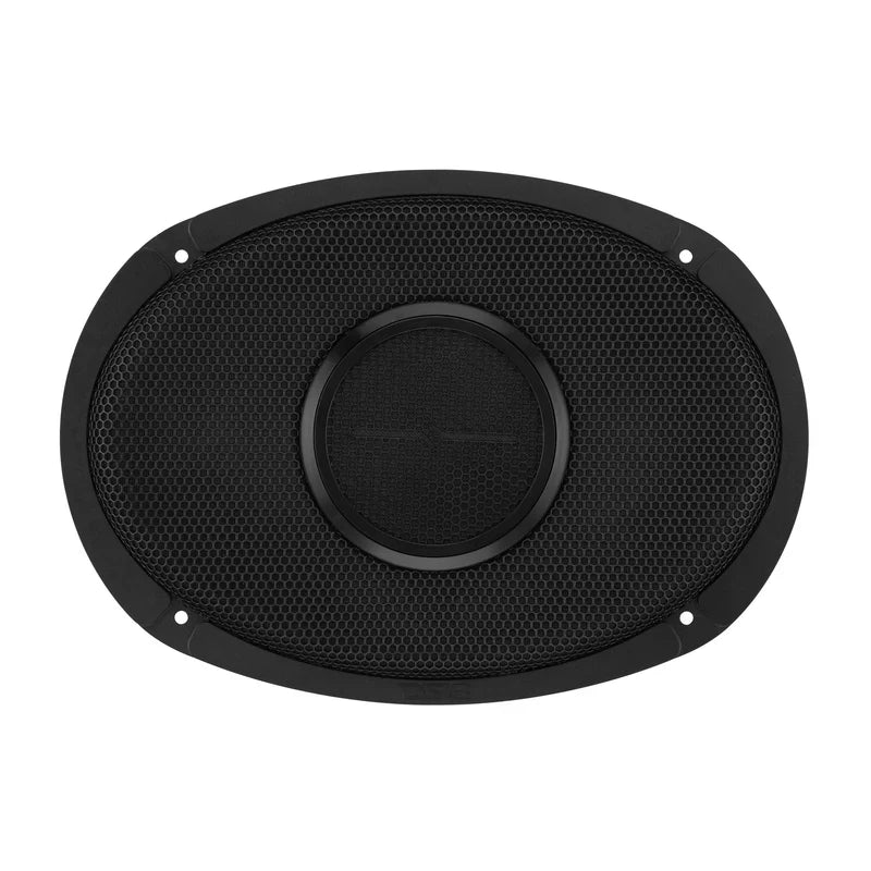 6x9” Hybrid Motorcycle Speaker Bundle – Slim 2-Way Loudspeakers + Sealed ABS Baffles (Pair) | IP65 Water-Resistant, High Output