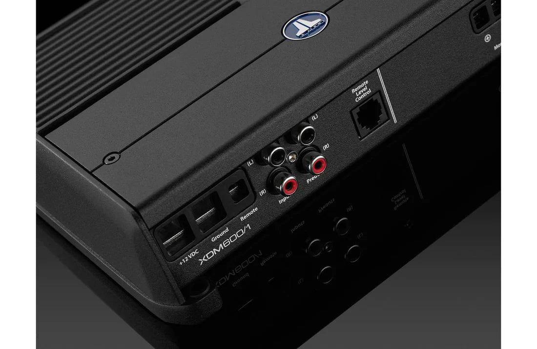 JL Audio XDM600/1 Mono car/marine subwoofer amplifier — 600 watts RMS x 1 at 2 ohms