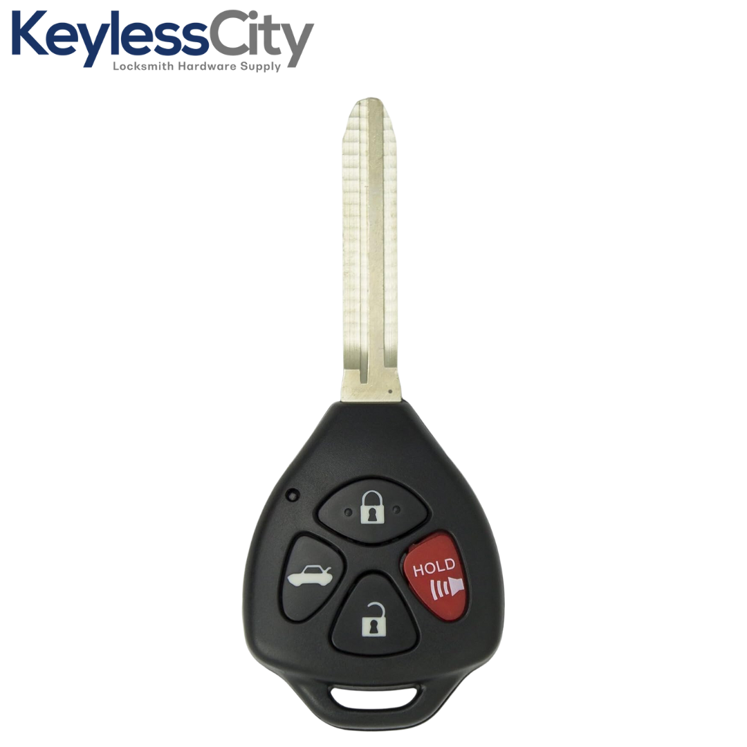 2007-2010 Toyota Camry Corolla / 4-Button Remote Head Key / 89070-06231 / HYQ12BBY (4D67 Chip) (AFTERMARKET)