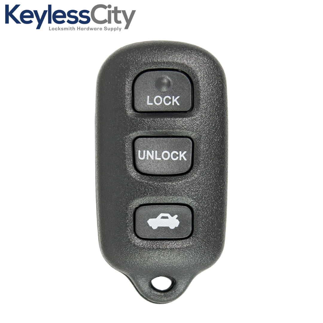 1998-2008 Toyota / 4-Button Keyless Entry Remote / GQ43VT14T / 89742-AA030 (AFTERMARKET)