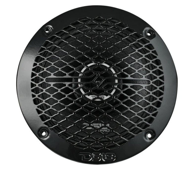 DS18 Car Audio Bundle – 4-Channel 300W RMS Amp + 4× 6.5