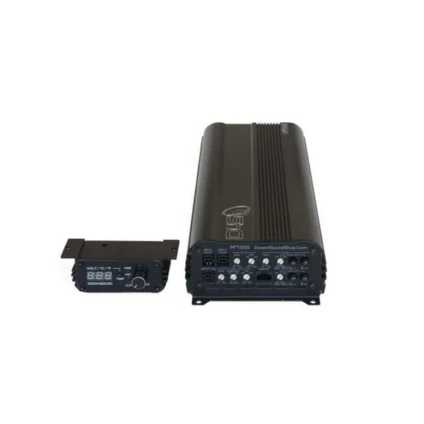 DOWN4SOUND MM1005 (MINI MAXX) - BLACK | 1100W RMS MINI 5 CH CAR AUDIO AMPLIFIER