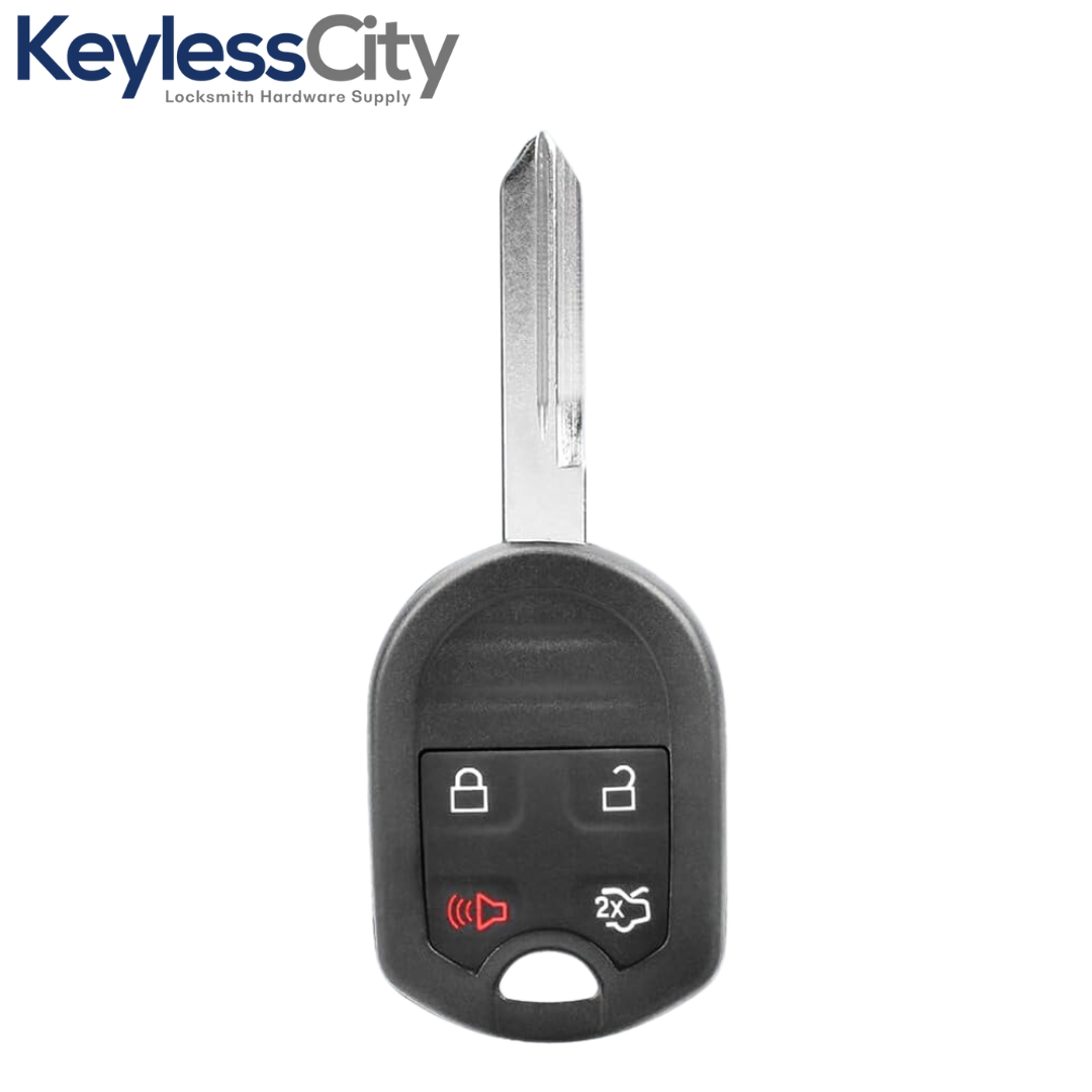 2000-2017 Ford Lincoln Mercury / 4-Button Remote Head Key / OUC6000022 / 164-R8073 (AFTERMARKET)